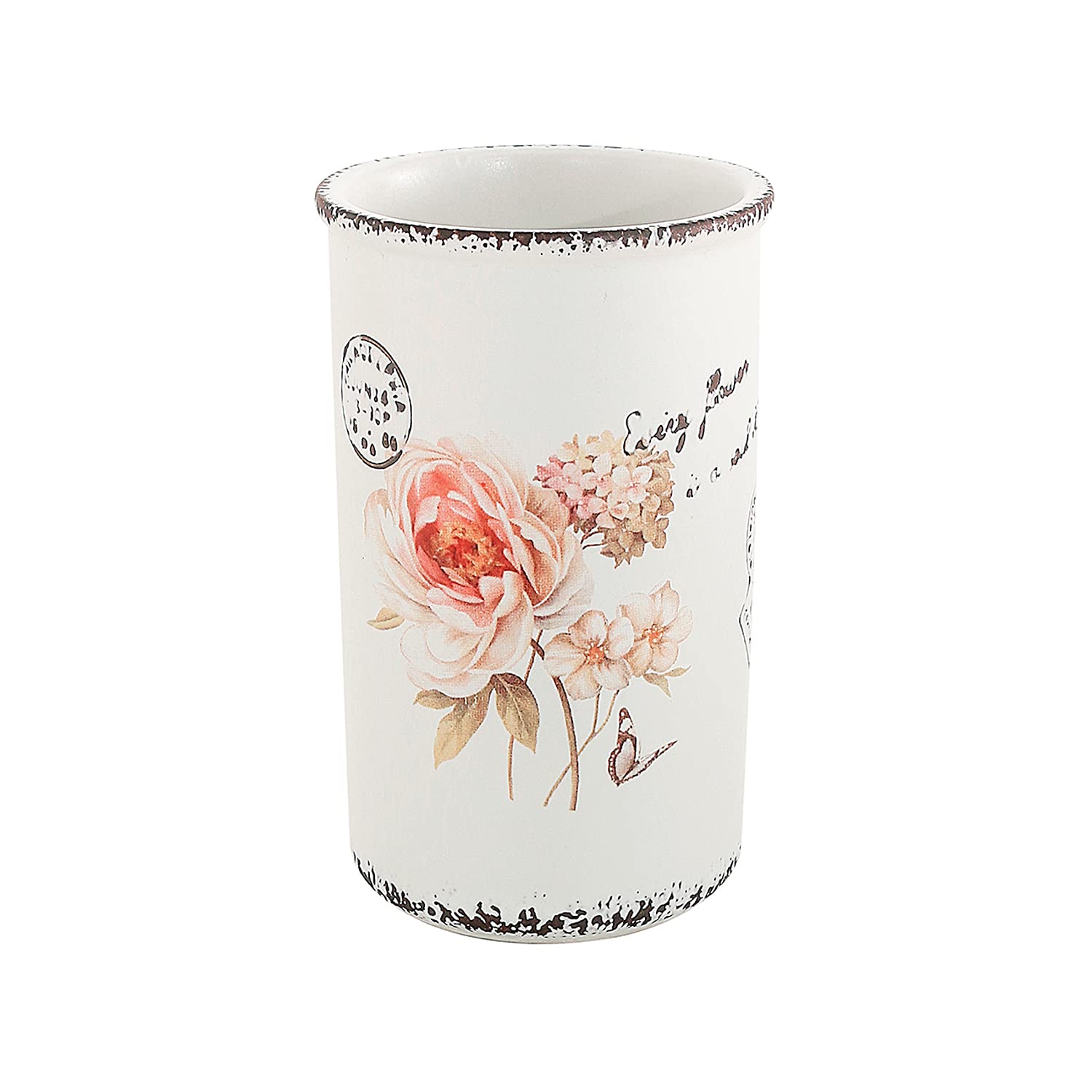 Gedy Bianca, G-Brisbane Bathroom Toothbrush Holder, Dimensions and Weight: 11.8 x 7.2 x 7.2 cm & 0.3 kg, Ceramic Toothpaste and Toothbrush Holder, Finish, R&D Design, 2 Years Warranty, Unique