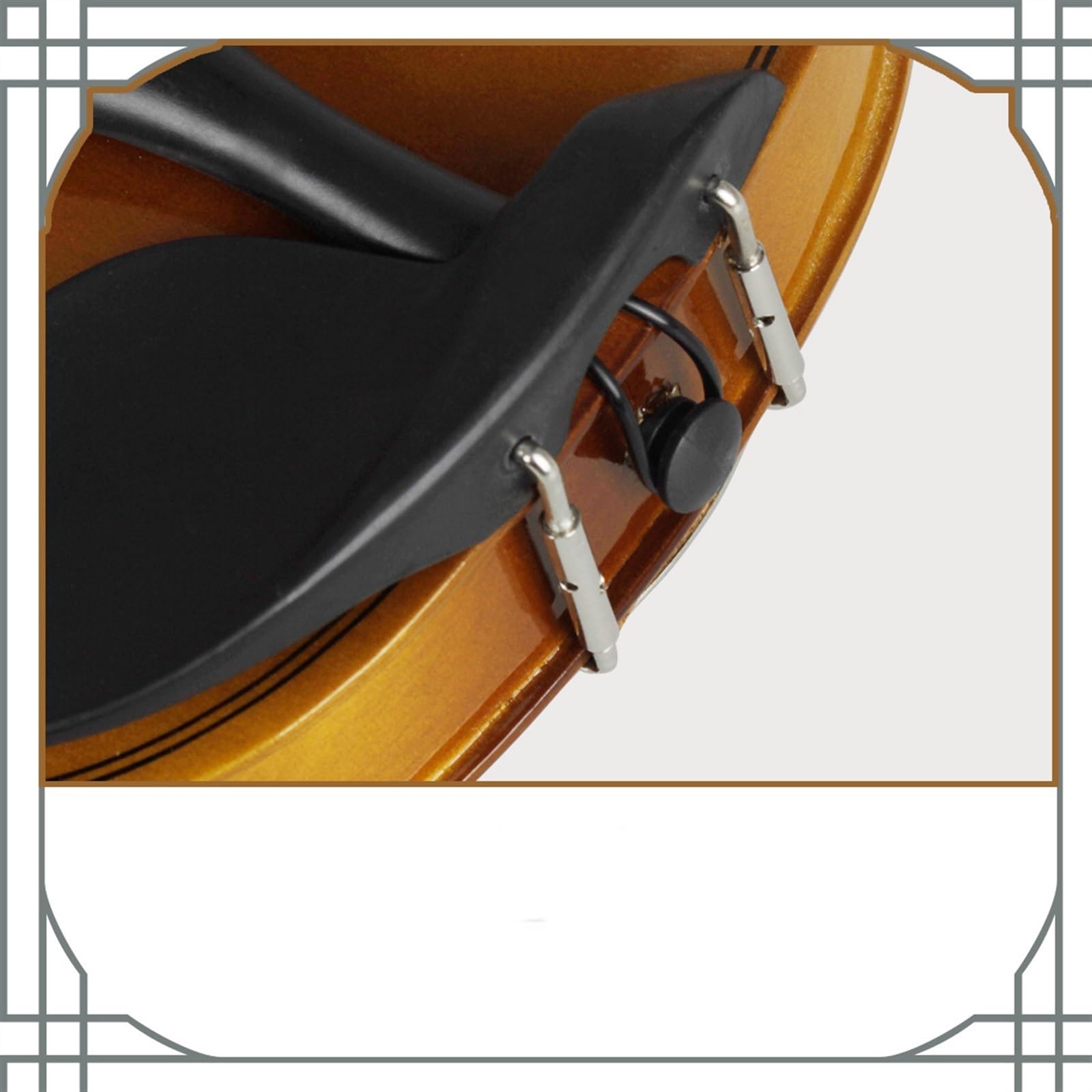 Violine Natürliche Farbe Lindenholz Violine Anfänger Übungsgeige Flügel Geigenkasten(1/2-natural)