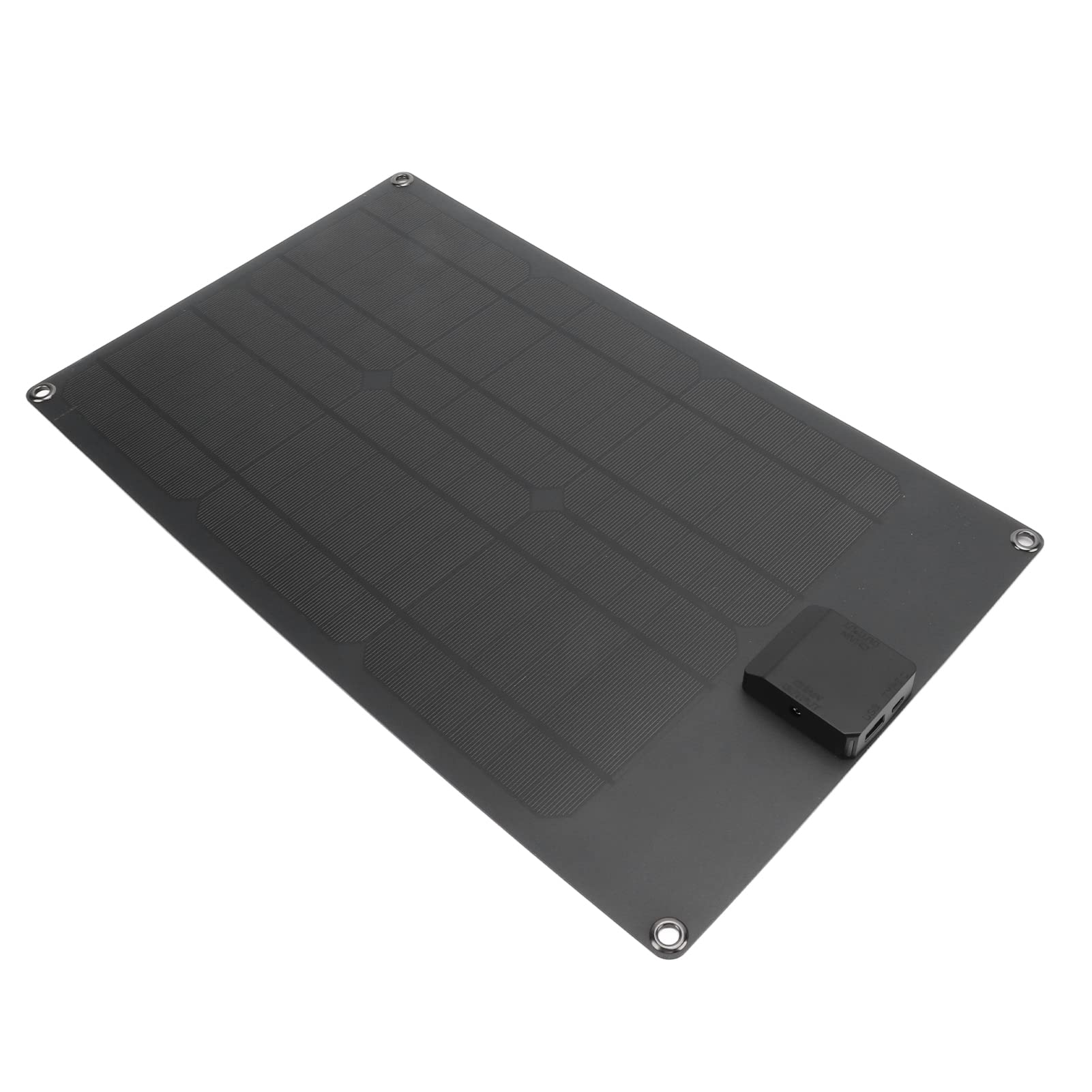 Panel solar de 20 W Cargador solar portátil impermeable con salida de USB Tipo C DC para carga de emergencia al aire libre Cámara GPS GPS