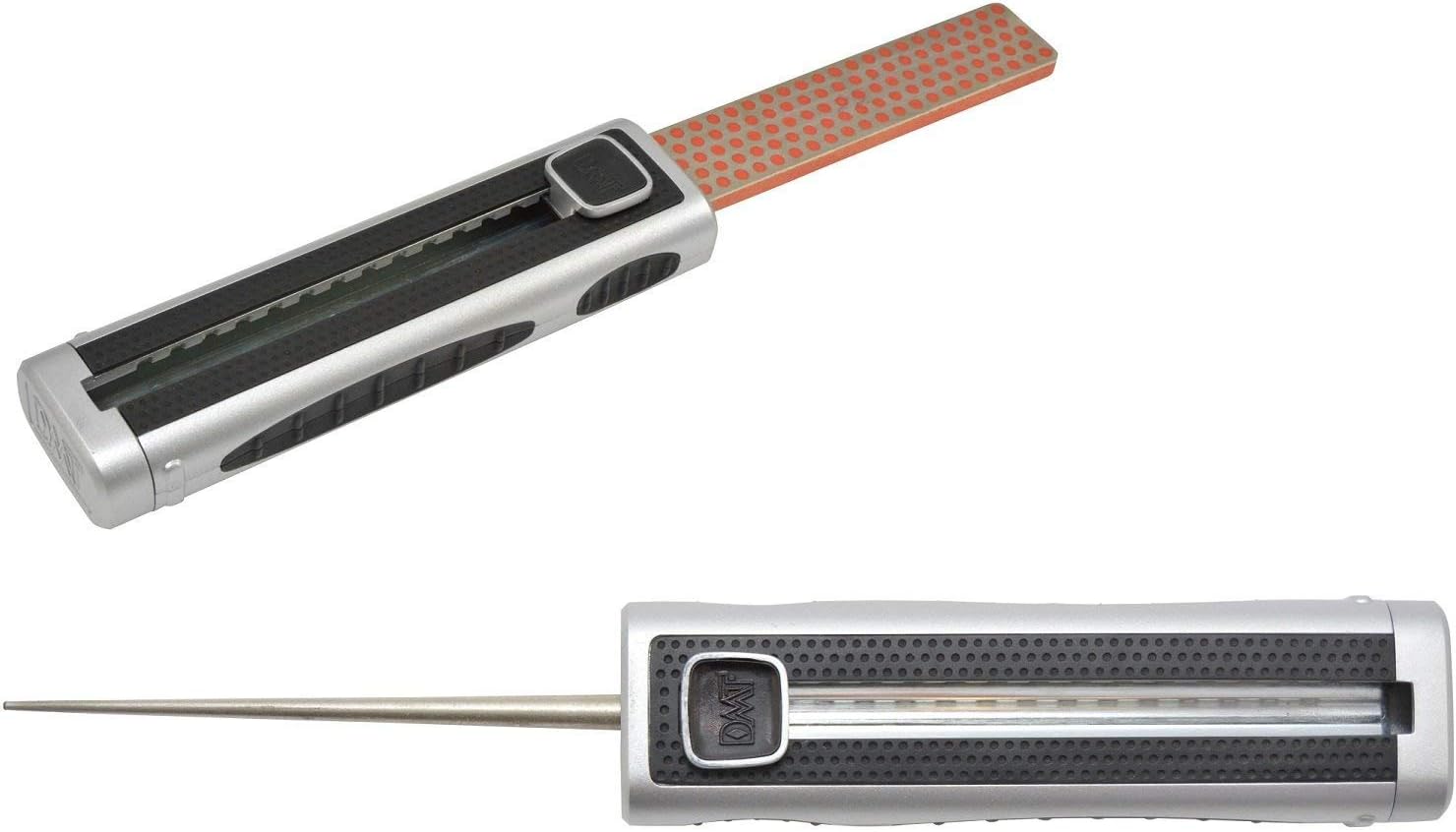 DMTSlydr Diamond Sharpener, fine, with Sharpener for Serrated Edges, extendable, 20000