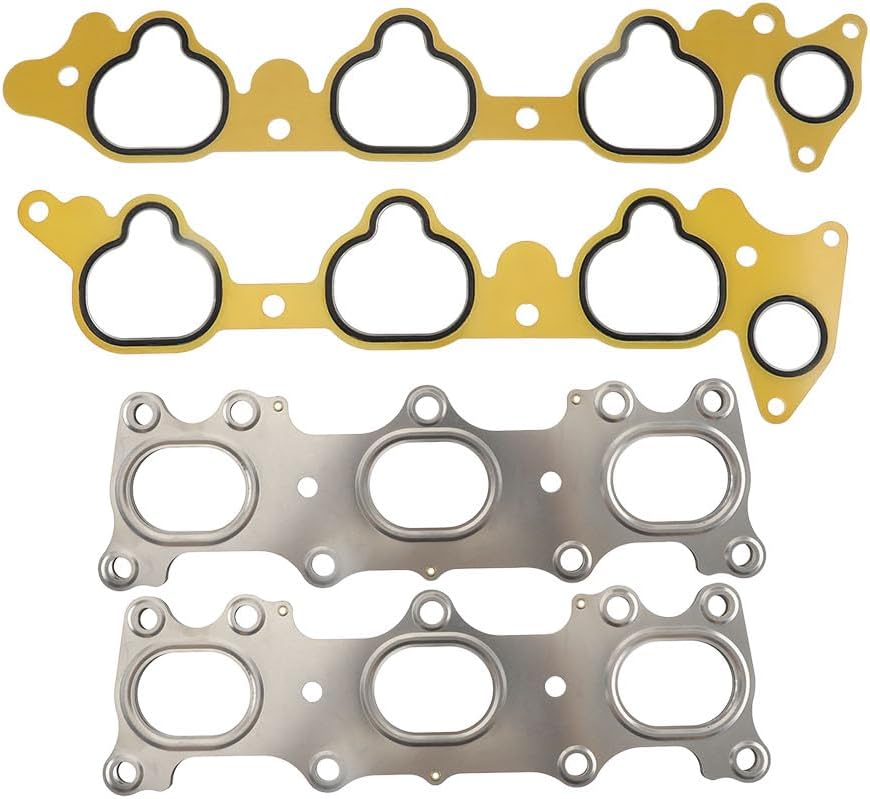 DETOTI Head Gasket Set Valve Manifold Kit Repair Graphite For 1991-2004 Legend TL RL 3.2L 3.5L V6 SOHC Engine Codes C32A1 C32A6 C35A1