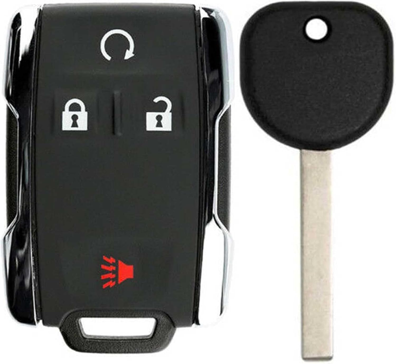 2X New Replacement Keyless Key Fob Remote Compatible with & Fits for Chevy GMC M3N 32337100 B116-PT