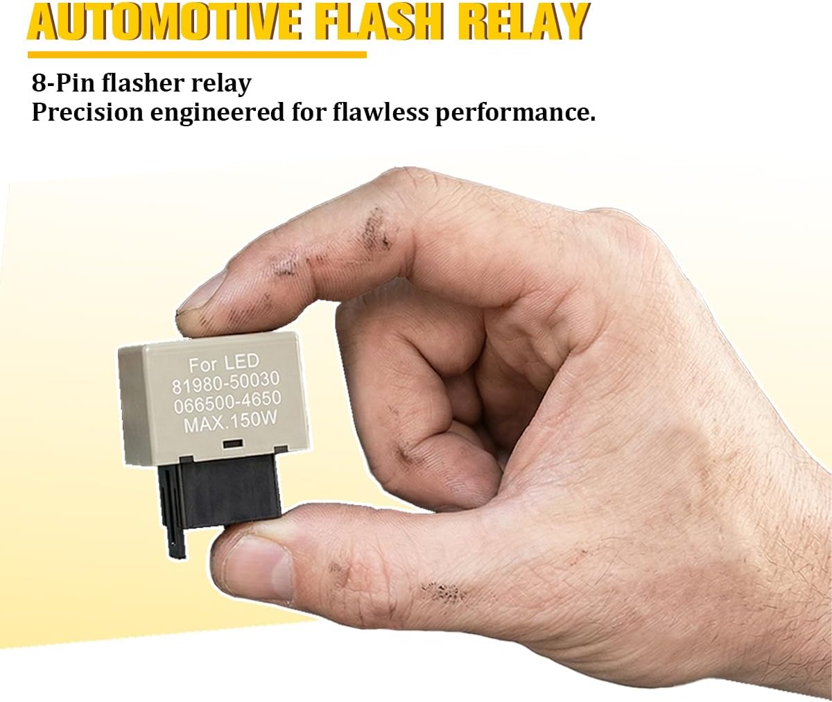Car LED Flasher Relay, OEM# 81980-50030 066500-4650