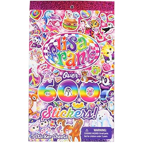 Lisa Frank Over 600 Stickers (Original Version) Cover