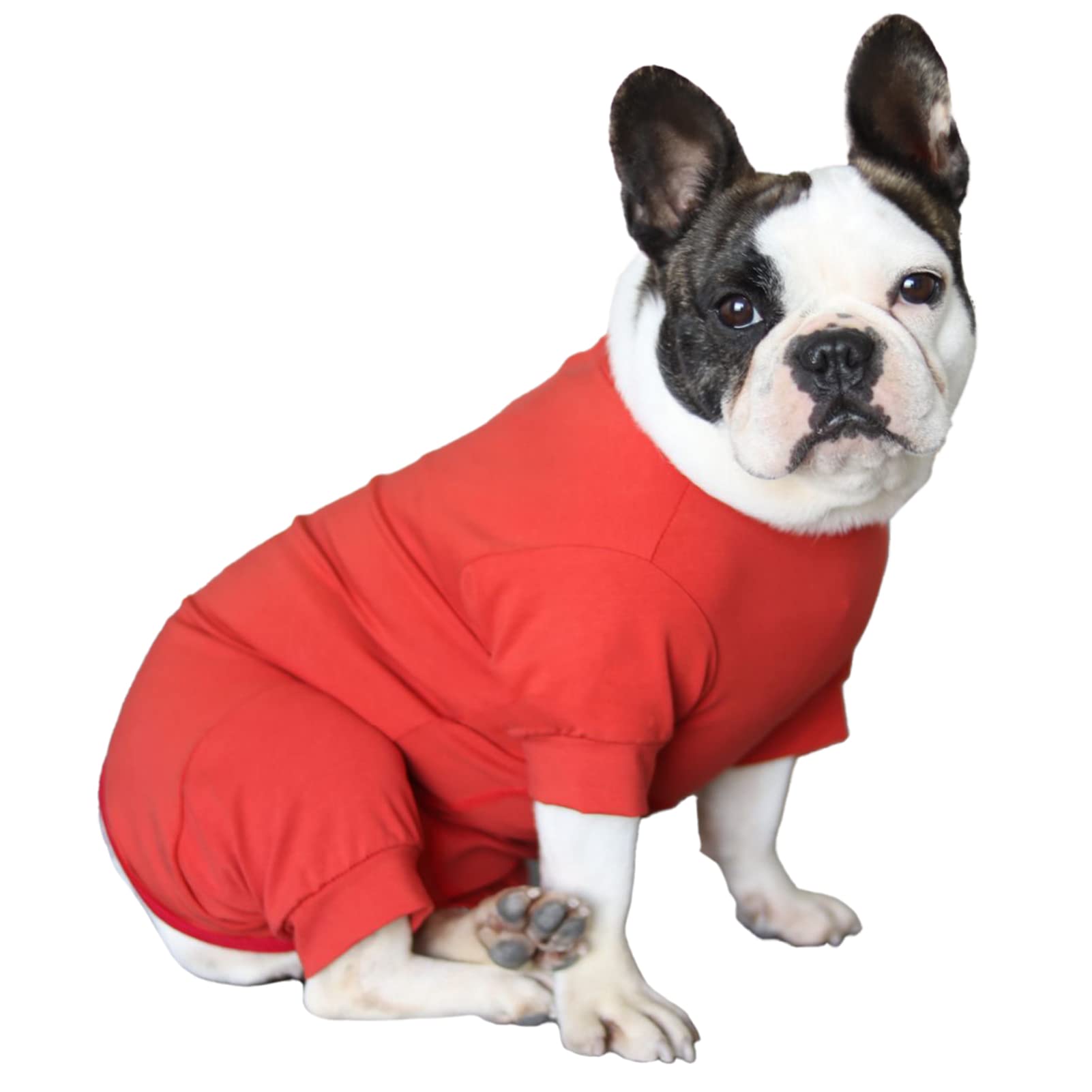 Amazon | KUVEELA Pet 犬 服 犬術後服 術後ウェア フレンチブルドッグ