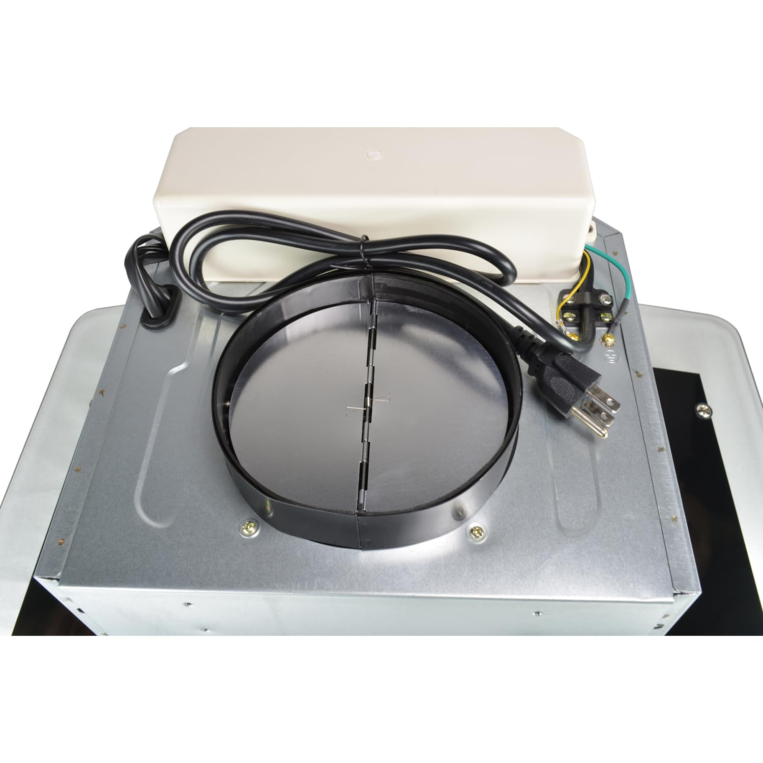 Campana extractora de cocina con luz LED de vidrio templado RH668I de 30 pulgadas | 900 CFM | Rendimiento profesional | Ventilador de escape de 3 velocidades | Conducto convertible sin 9