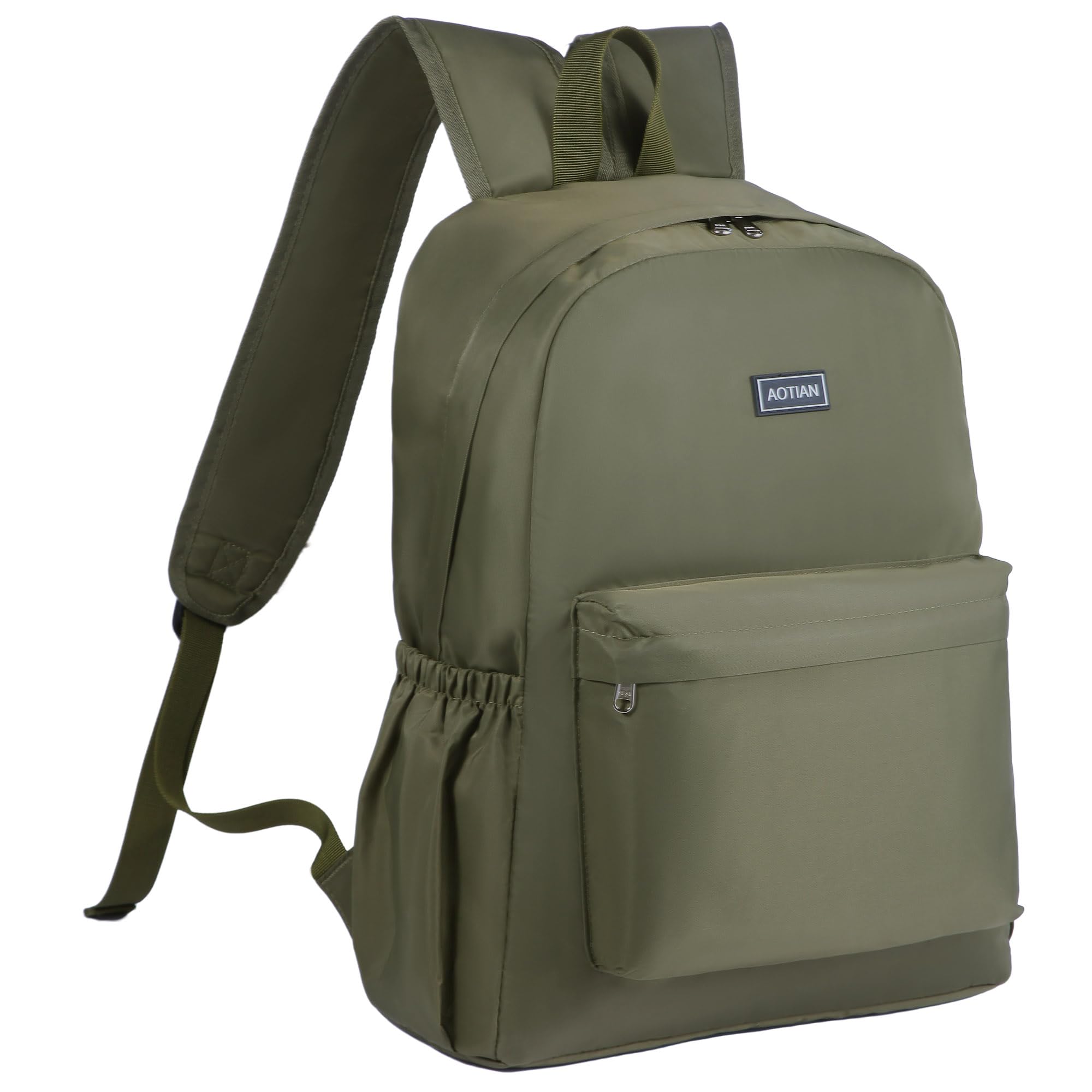 AOTIAN 17-Inch Backpack for Adult, Durable Lightweight Bookbag for Boys & Girls, Daypack for College, Work, Travel & Hiking