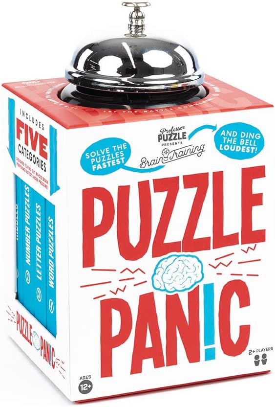 Professor Puzzle BT5197, Multicoloured, Brain Training Puzzles