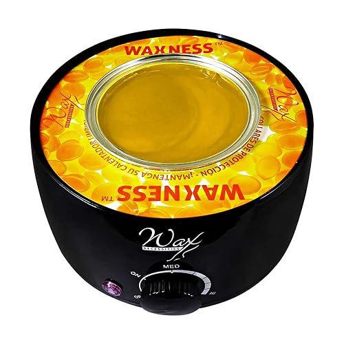 Miniatura 4 de Paquete de 50 collares de protección de cera Waxness, color amarillo, se adapta a la mayoría de marcas de lata de 14 onzas