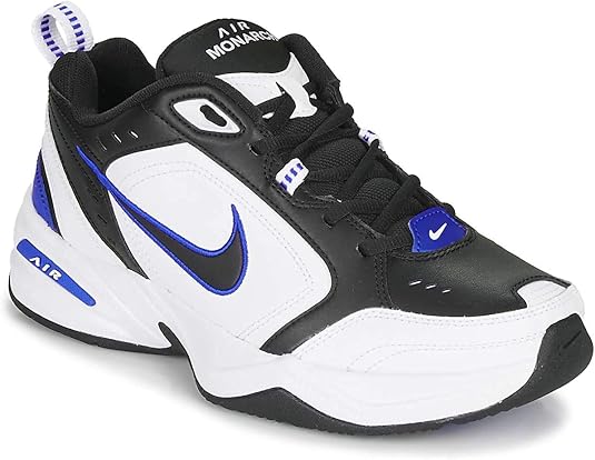 Nike Air Monarch IV, Scarpe da Ginnastica Uomo, Black/Black-White-Racer  Blue, 40 EU : Amazon.it: Scarpe e borse
