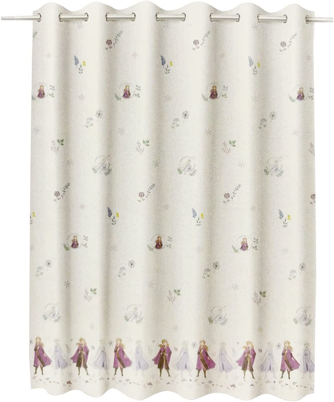 Alfionapoli Cortina Frozen Elsa Disney 1 Velo Idea regalo habitación 140 x 290 cm con tachuelas 4294