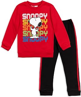 Woodstock Snoopy Graphic T-Shirt and Fleece Pants Infant to Little Kid