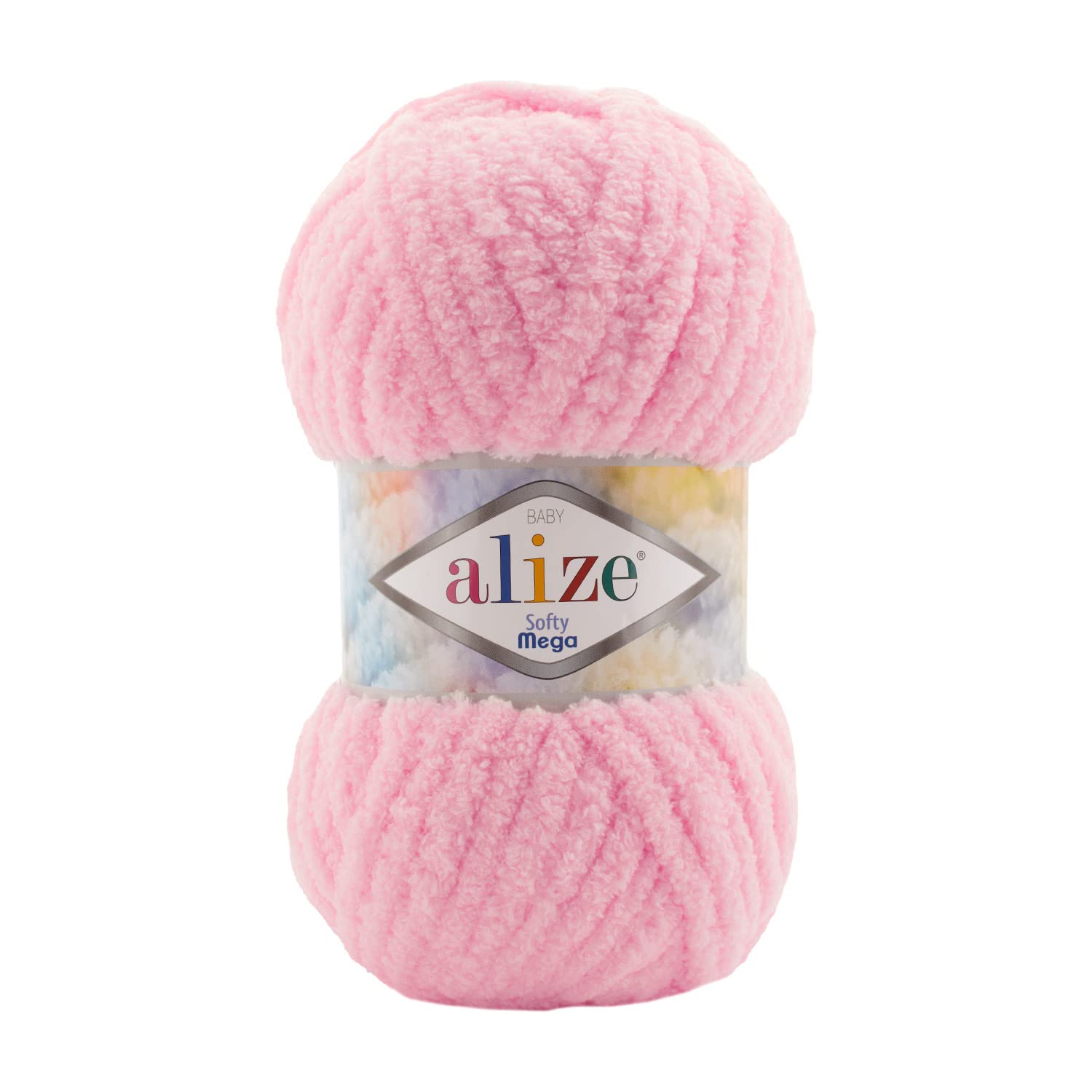 Alize Softy Mega Chunky Blanket, Scarf, Baby Knitting Crochet Yarn 100g Ball (5, 185SM) — image 1