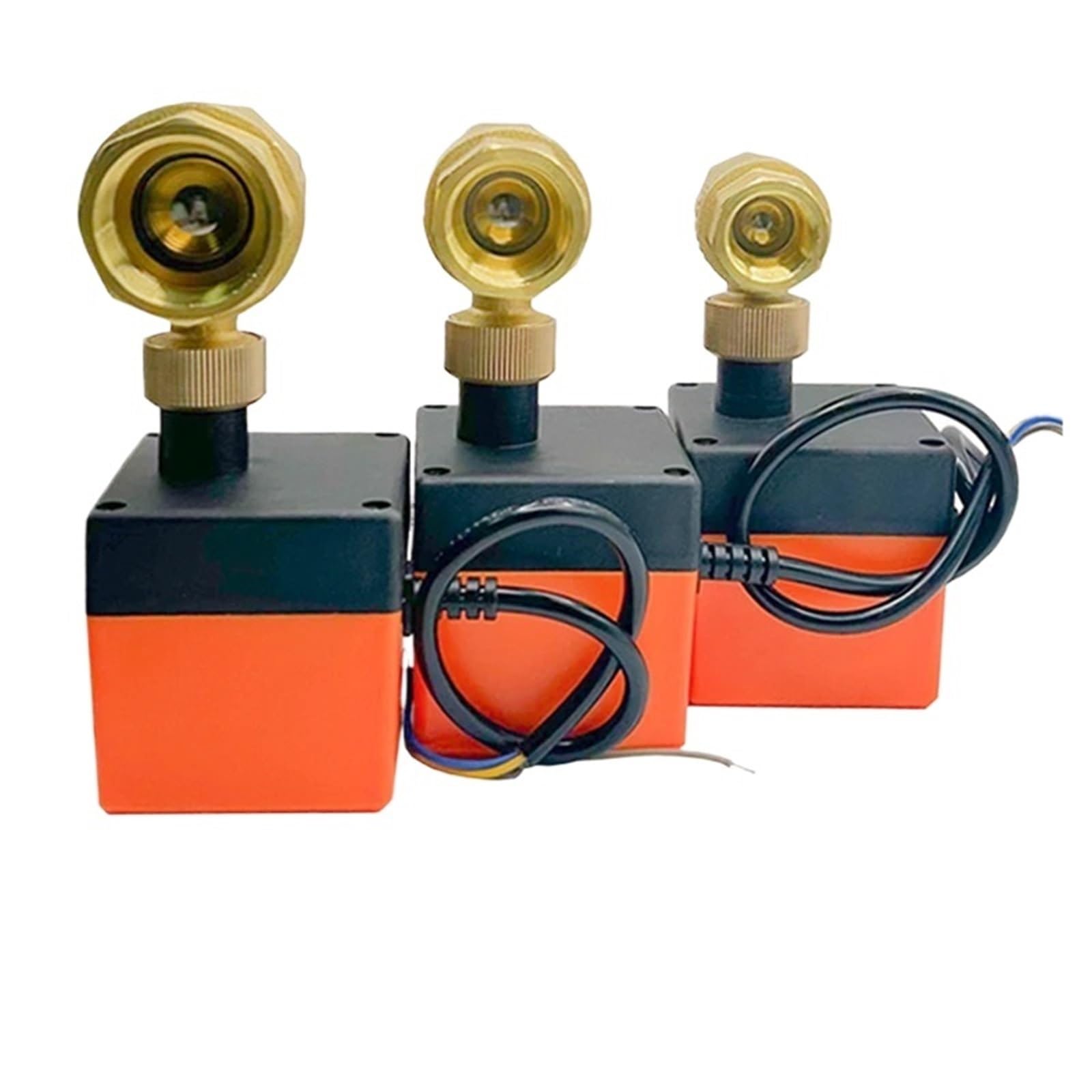 Valvola a sfera elettrica in ottone a passaggio totale da 1/2" 3/4" 1" con 3 fili e 2 controlli, valvole a sfera motorizzate ad alta portata DN15 DN20 DN25,(DN25,220VAC)
