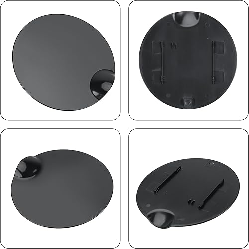 Miniatura 5 de 9L3Z-99405A26-AA Llenadora de combustible Tanque de puerta de gas Tapa de cubierta de gas negra para llenado de combustible para puerta de gas