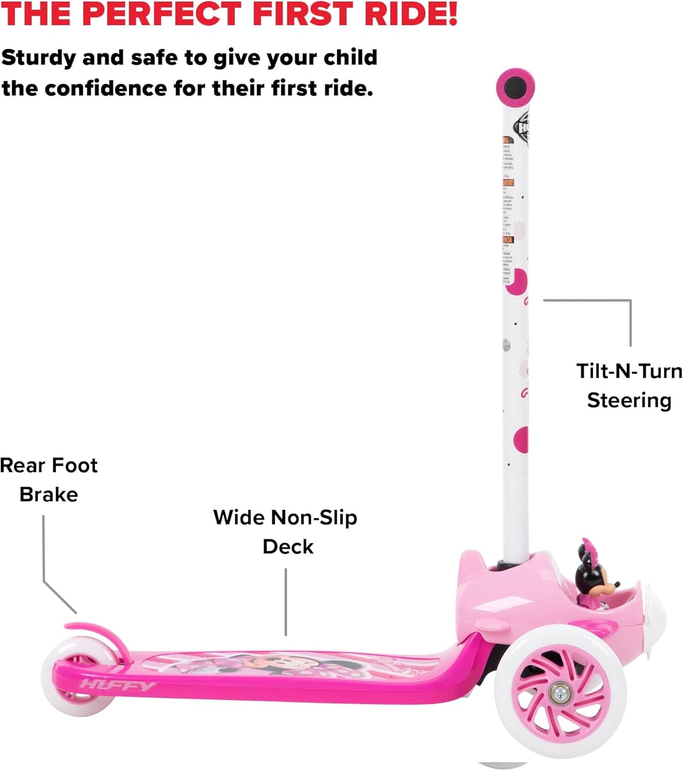 Huffy - Brandclub - Huffy Disney Minnie Mouse Toddler Scooter