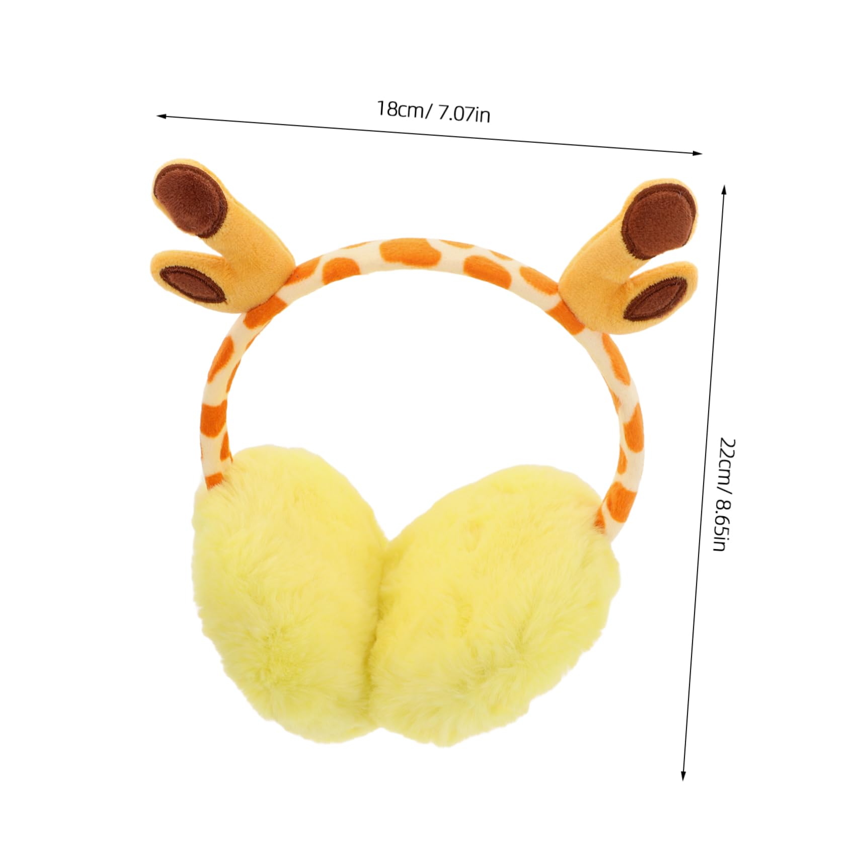 WOFASHPURET Warm Earmuffs for Winter Kids Girls Boys Ear Warmer Headband Insulated Comfortable Plush
