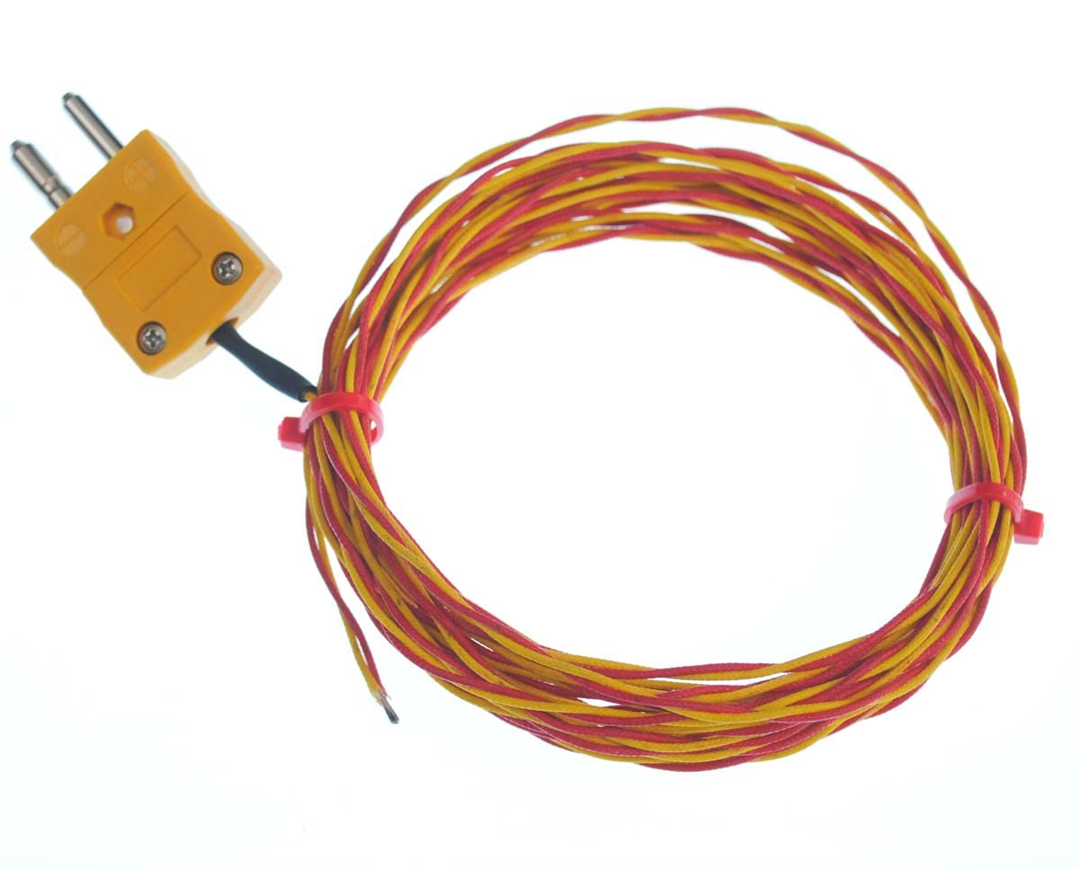 RS PRO Termopar tipo K x 5 m → +700 °C
