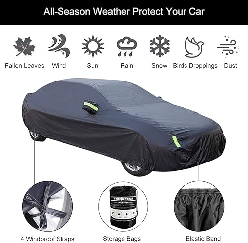 Miniatura 10 de Funda para coche compatible con Mercedes-Benz GLA (H247) GLA 180200250 4MATIC SUV 2020 2021, fundas impermeables y transpirables para coche con