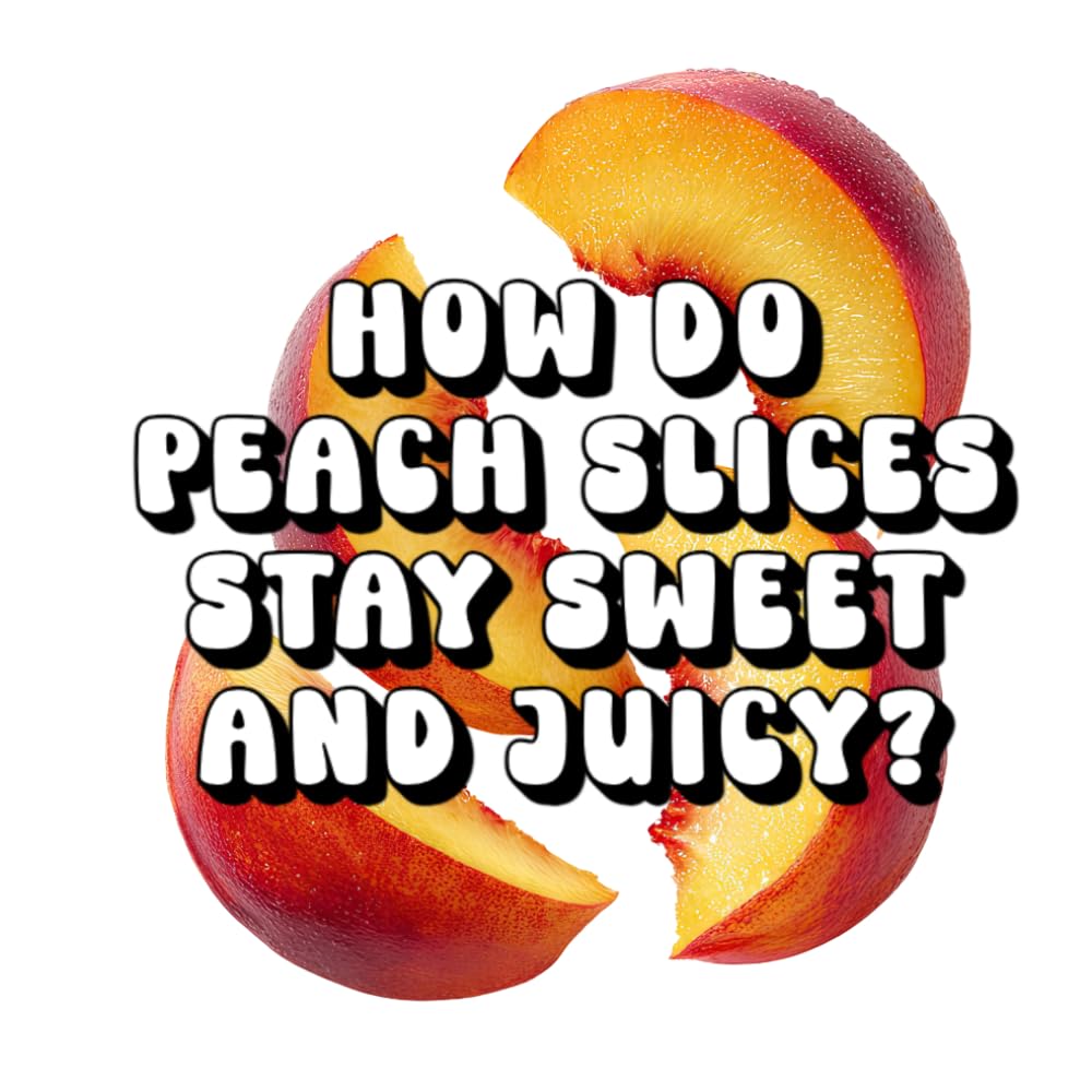 How Do Peach Slices Stay Sweet and Juicy?