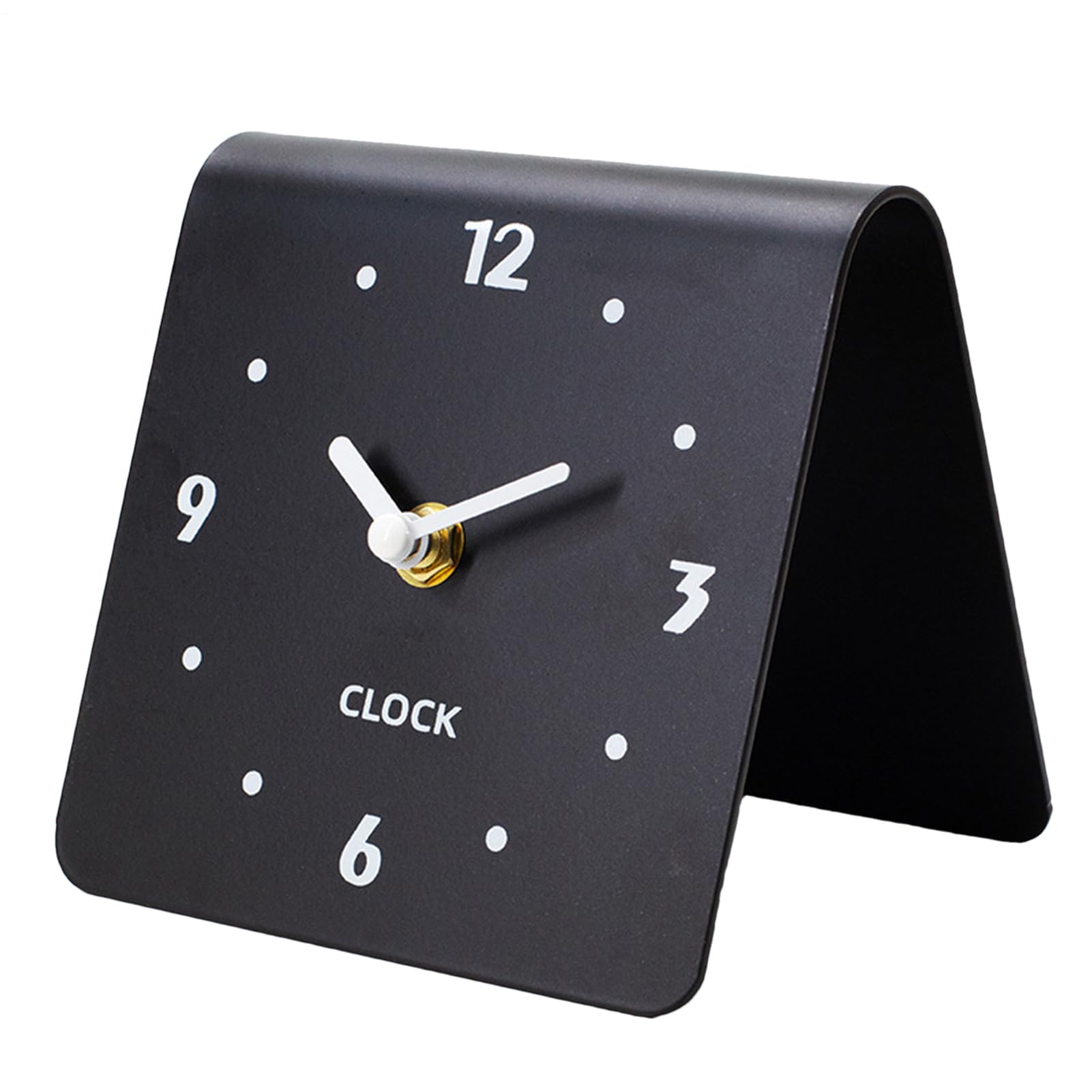 Reloj de mesa analógico silencioso moderno decorativo para sala de estar oficina dormitorio
