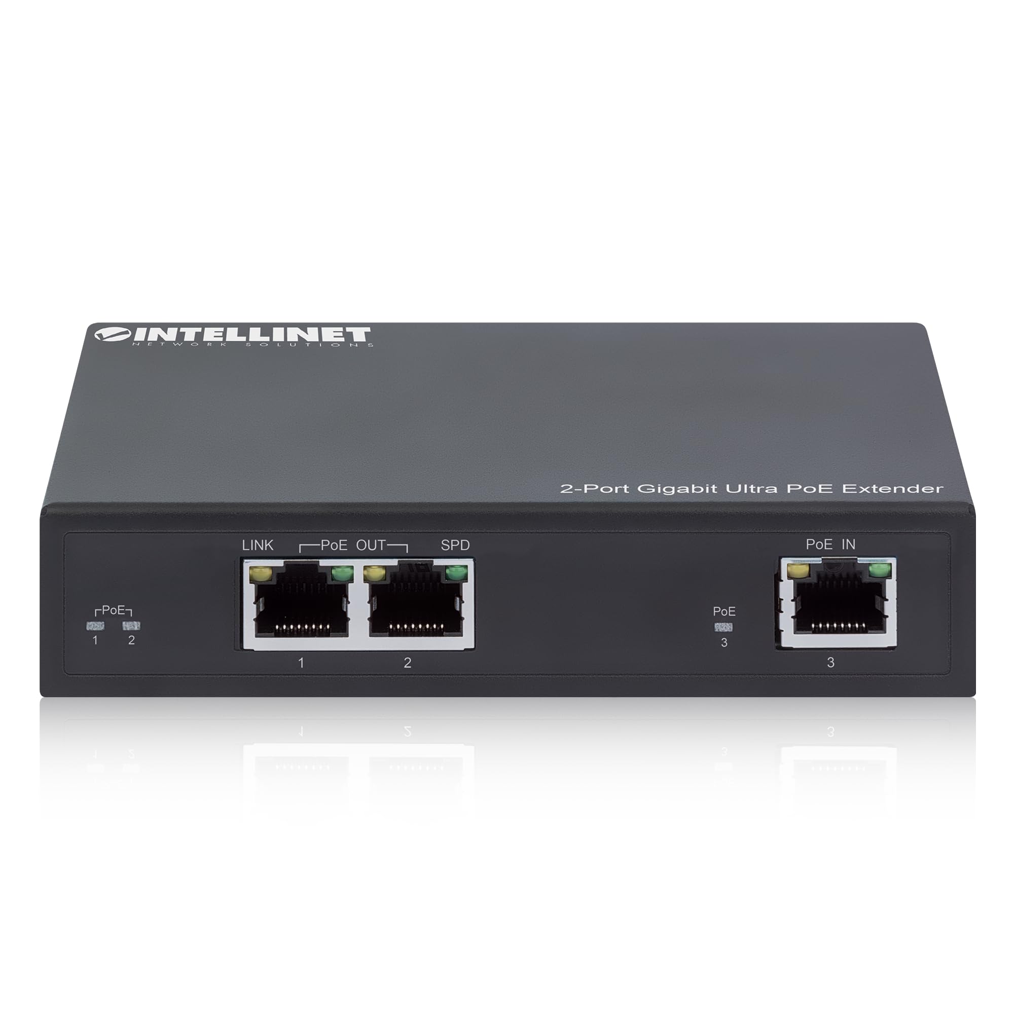 Intellinet 2-Port Gigabit PoE++ Extender, 60W Budget, IEEE 802.3bt