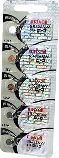 5 Maxell SR626SW 377 Silver Oxide Watch Batteries 3-Pack