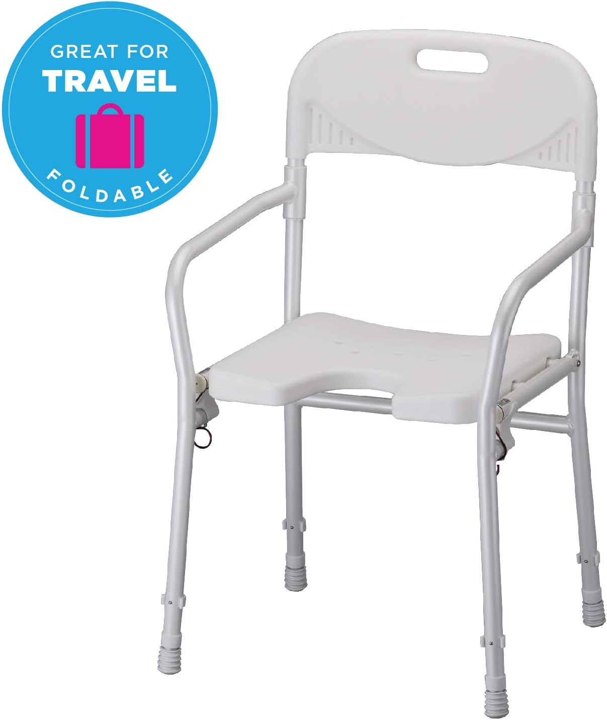 Gеt Sресіаl Prісе NOVA Medical Products Nova Foldable Bath and Shower Chair with arms