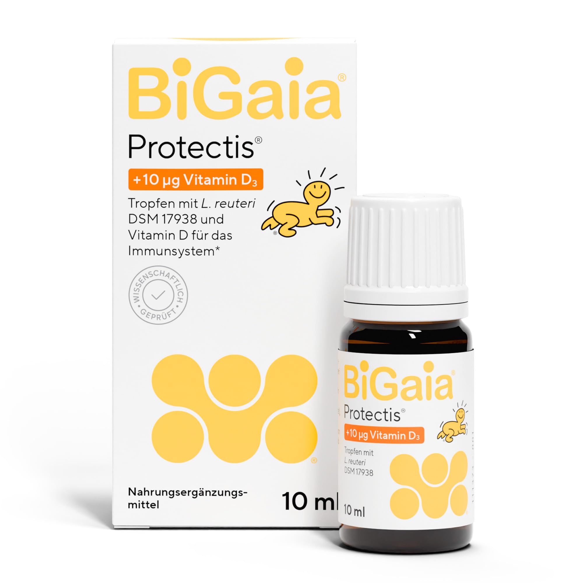 BioGaia Protectis Tropfen + Vitamin D Produktbeschreibung