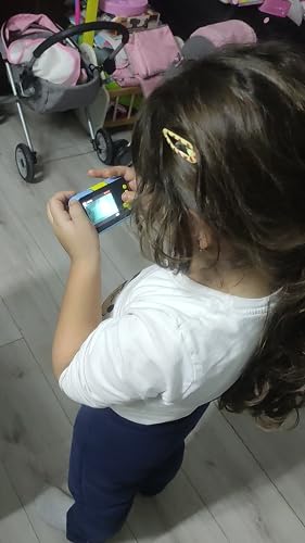 Appareil Photo Enfant 24MP, 1080p, écran 2,4” – Avec Coque Silicone, 32Go SD, Selfie, Filtres Et Autocollants