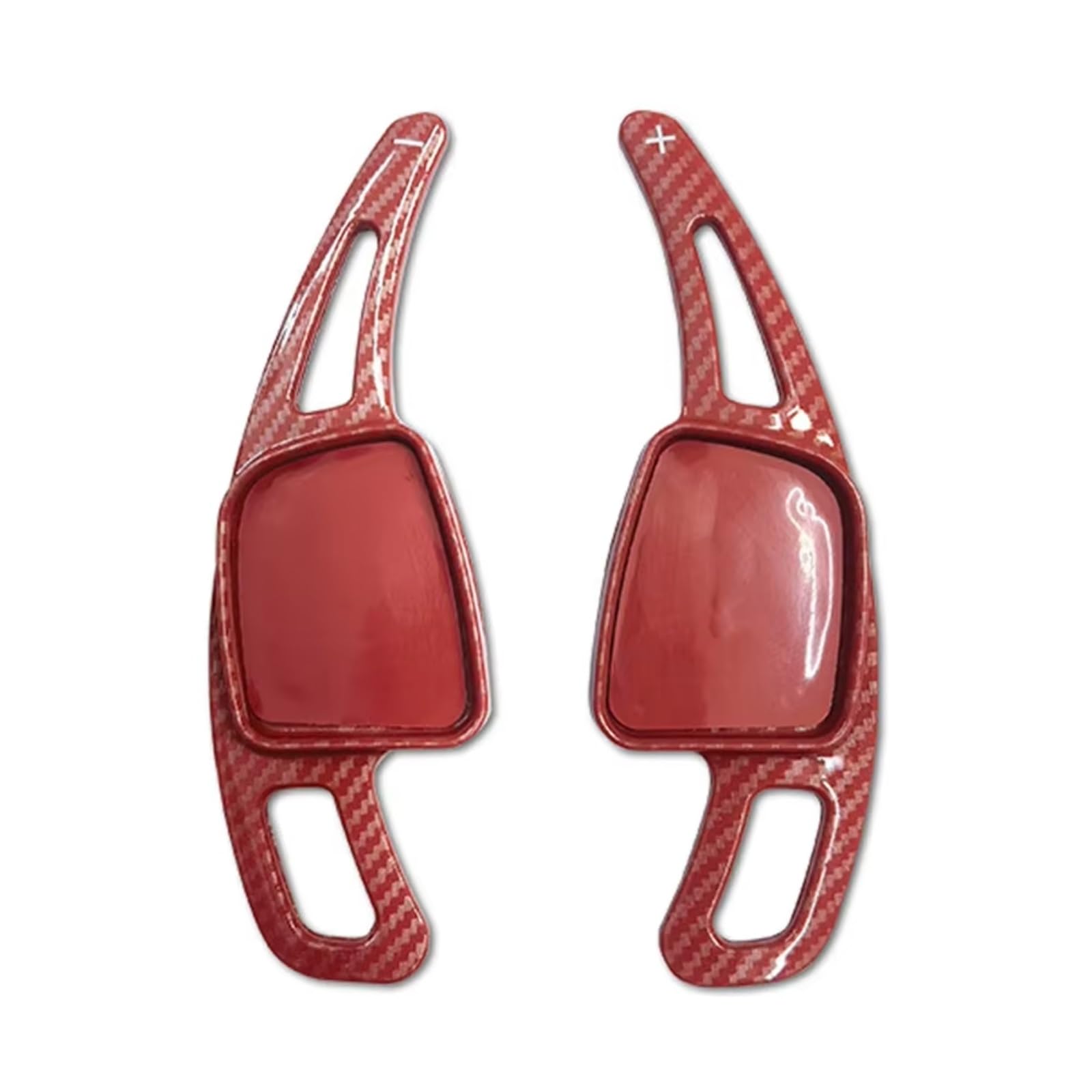 Autebgv Red Shifter Paddle Extension Compatible With A1 For A3 For A5 Car Steering Wheel Paddle Shifter Extension Paddles Shifters Gear Shift Fits Accessories