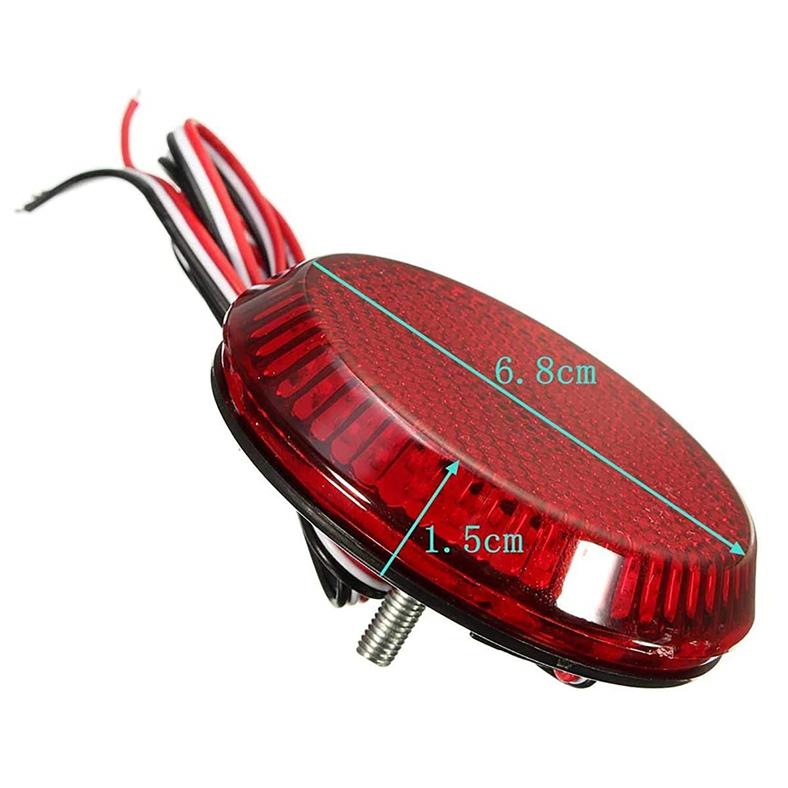 Luces Traseras LED Tipo Reflector De Parachoques Rojo Para Scion IQ, XB, Toyota Sienna, Corolla Y Más – 12V