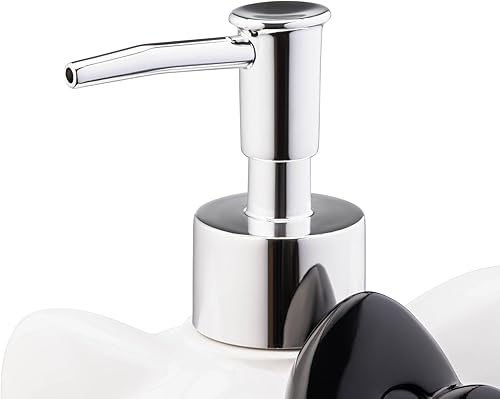 Miniatura 9 de Disney Mickey Mouse - Dispensador de jabón  Bomba de loción de resina negra  Decoración de baño