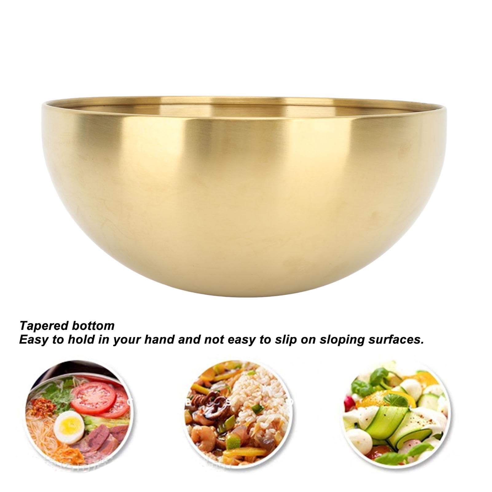 Cyrank Stainless Steel Mixing Bowl - Image 3