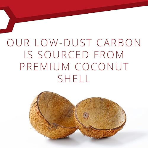 Miniatura 9 de Carbón activado para impresoras 3D, activado térmicamente, carbón GAC de bajo polvo para grabador láser, carbón para recarga de filtro (5 libras)