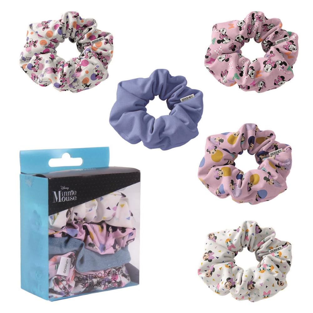 Disney Scrunchies, Minnie, Princesses, Frozen II, Lilo & Stitch, Charge of 101, Aristocats, Fabric Hair Elastics, Pigtails