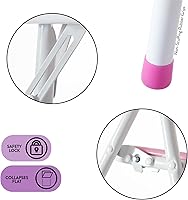 Vista 39 de Idea Nuova Jojo Nickelodeon Siwa - Juego de mesa de 3 piezas con 2 sillas plegables y 1 mesa, a partir de 3 años