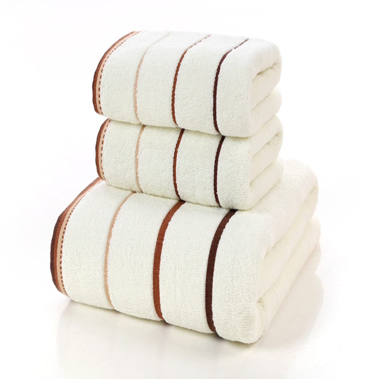 Ensemble de serviettes de bain épaisses avec peignoir en coton 70x140
