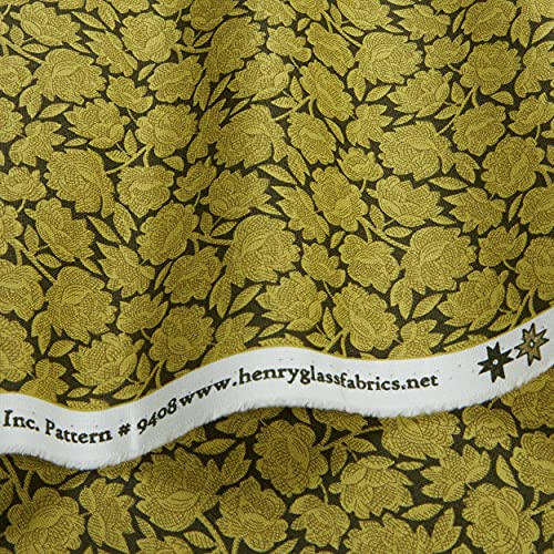 Discover the Elegance of Gratitude & Grace Vintage Floral Green Quilting Fabric by Henry Glass – Perfect for Quilting and Creative Projects 4 Discover the Elegance of Gratitude & Grace Vintage Floral Green Quilting Fabric by Henry Glass – Perfect for Quilting and Creative Projects - Image 3