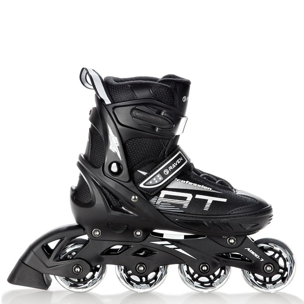 Patines en línea, Raven Profession Black ajustable