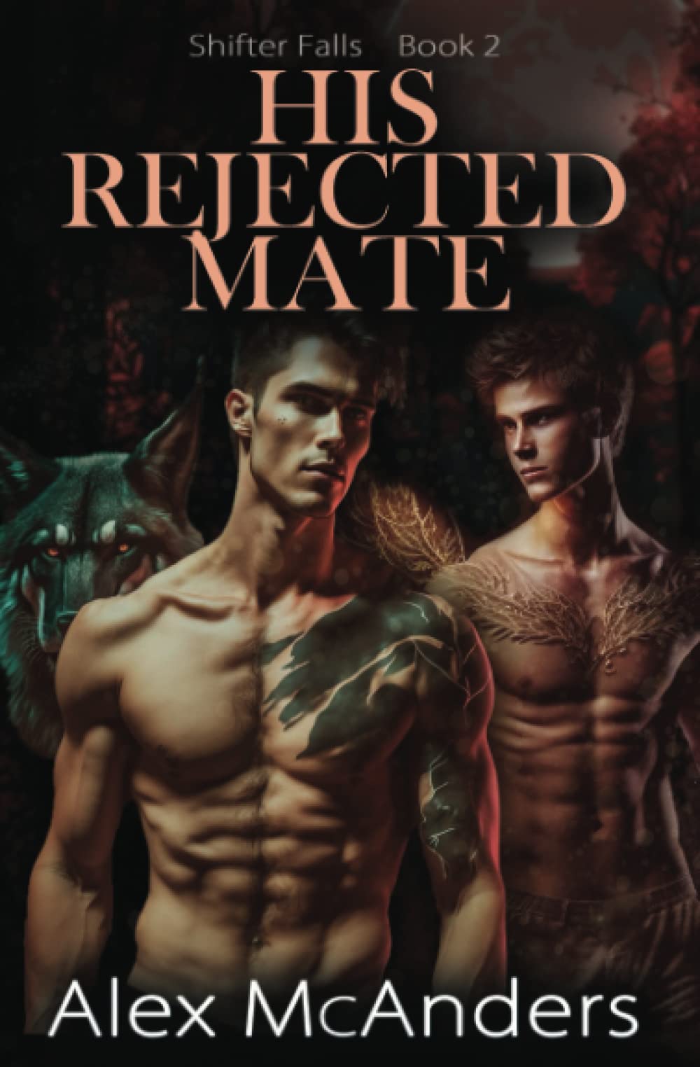 His Rejected Mate: MM Wolf Shifter Romance (Shifter Falls)