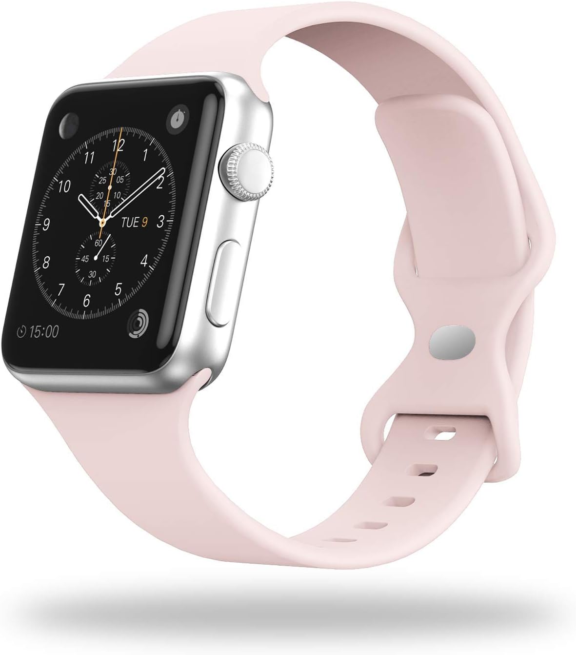 STG Sport Watch Band Compatible with Apple Watch Band 38mm 40mm 41mm 42mm 44mm 45mm 49mm S/M M/L for Women/Men Soft Silicone Replacement Strap Accessories for iWatch Ultra SE Series 8/7/6/5/4/3/2/1