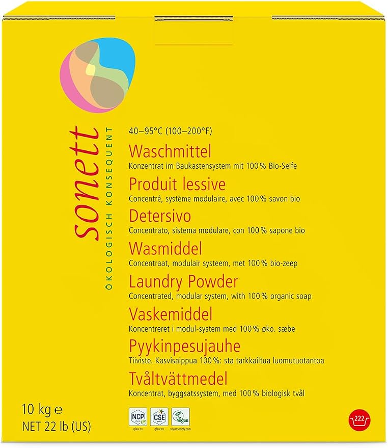 Sonett Sonett Lessive en Poudre 100% Biodégradable