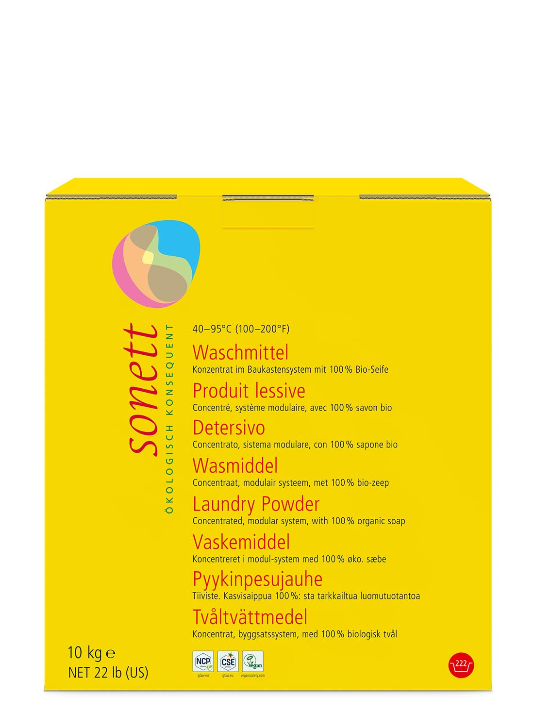 Greenfibres Sonett washing powder