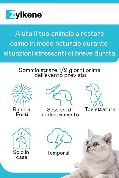 Zylkene Milk Flavor, 20 capsule per cani, 75Mg Vet - 4