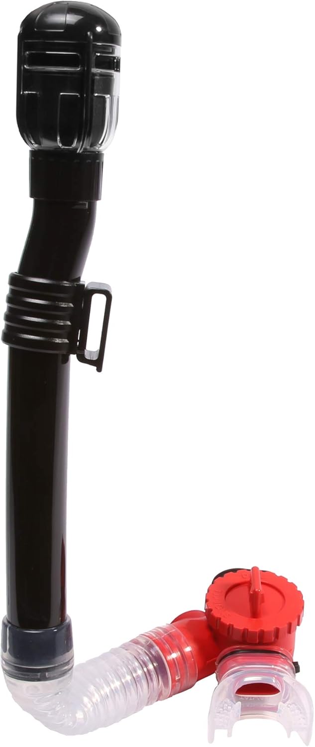 Spare Air SNORKELATOR - Combines Dry Snorkel & Any Dive Regulator w/just 1 Mouthpiece