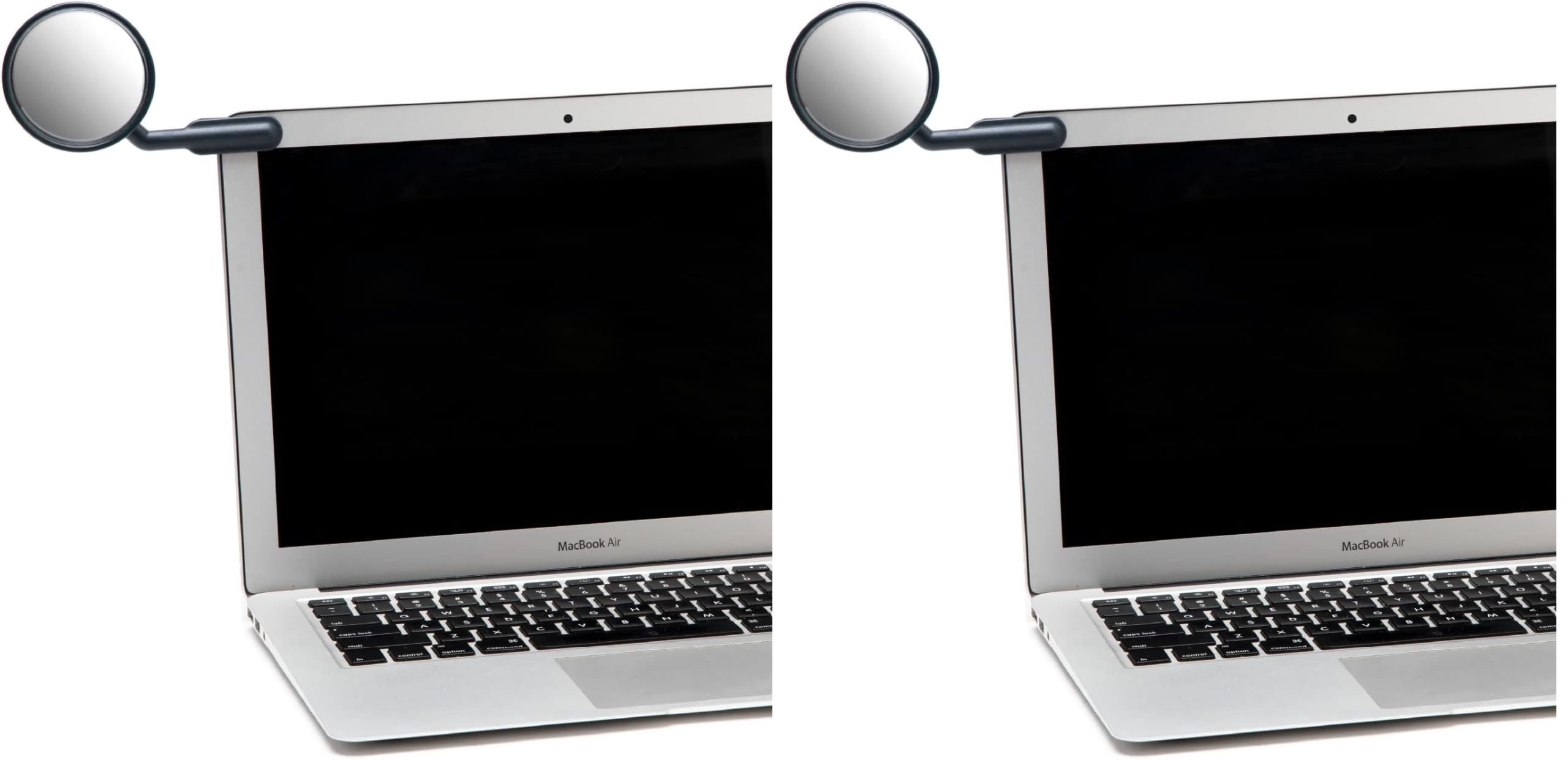 Peleg Design Watch-It – Monitor Mirror, Clip-On Cubicle, Computer Rear-View mirror, Convex for Personal Safety or Security, Cabinet Desk Rear-View Monitors Blind Spot (Pack of 2)