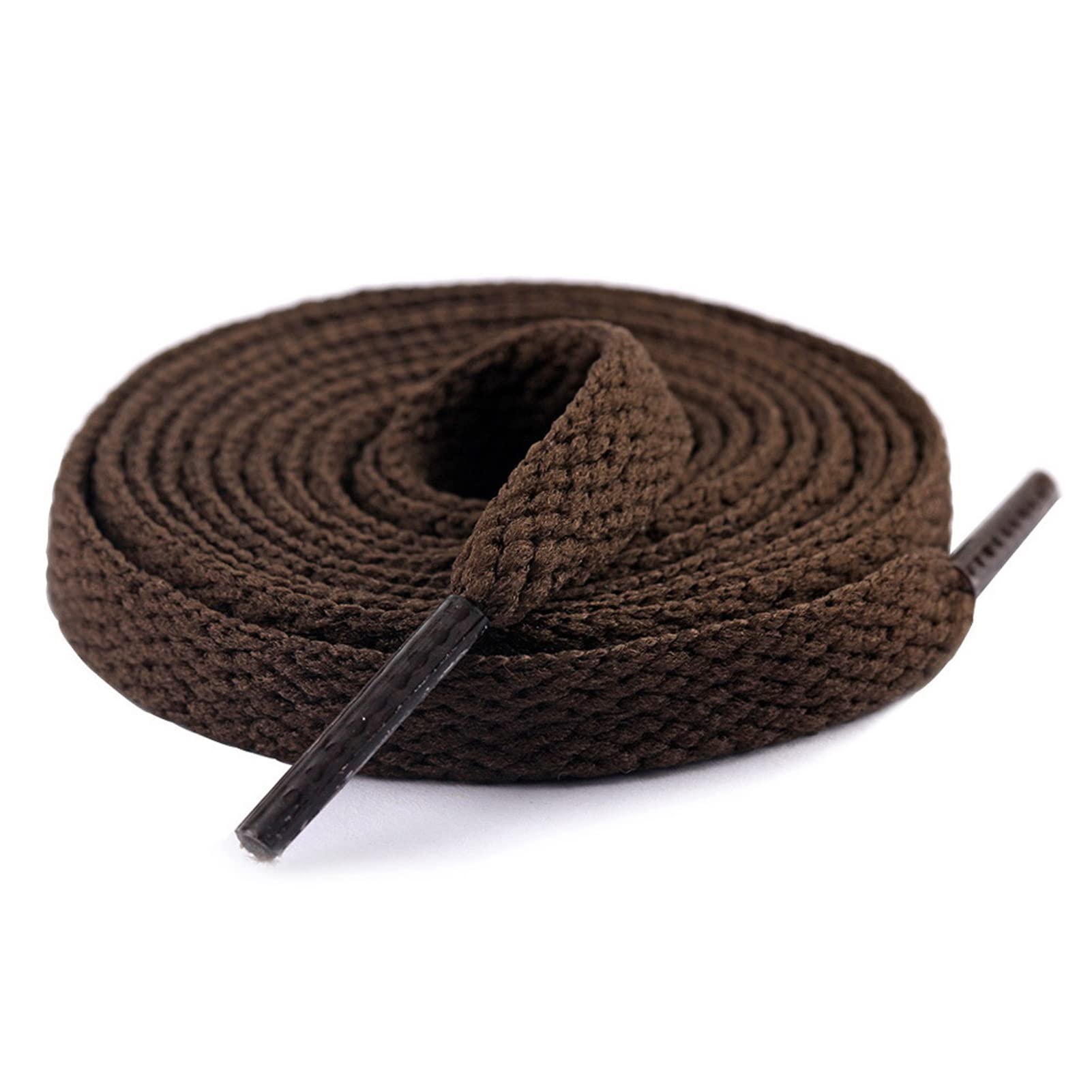 Yesmin8MM Wide Flat Shoelace Sport Shoes Lace,Trainer Shoelaces Replacements,Sneakers Laces for Men Women Kids Walking Boots Shoestrings