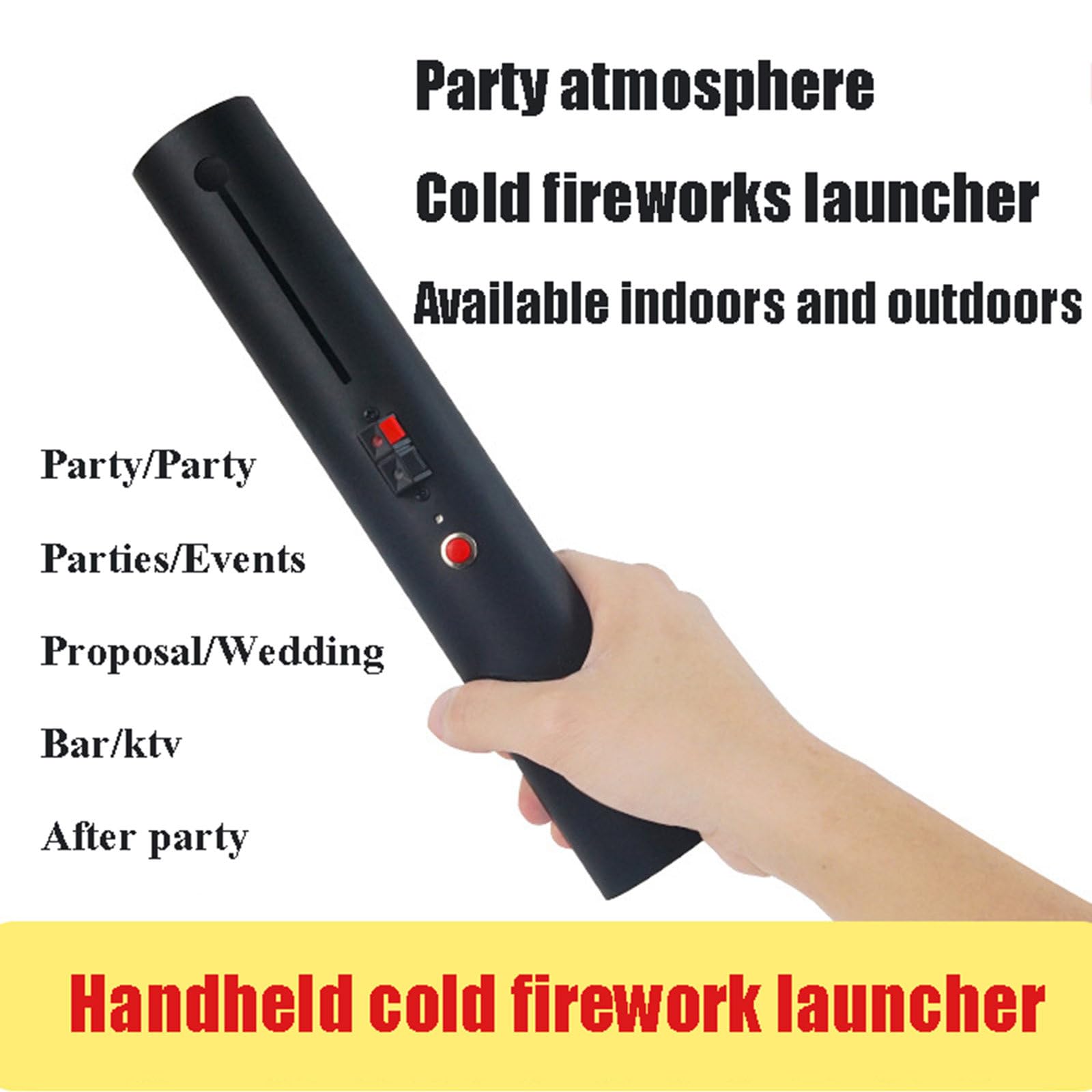 Récepteur de Feux d'artifice, Fontaine sans Fil pour Mariage, scène de fête, pyrotechnique Portable, système de tir Pyro Froid d'intérieur, 4 pièces