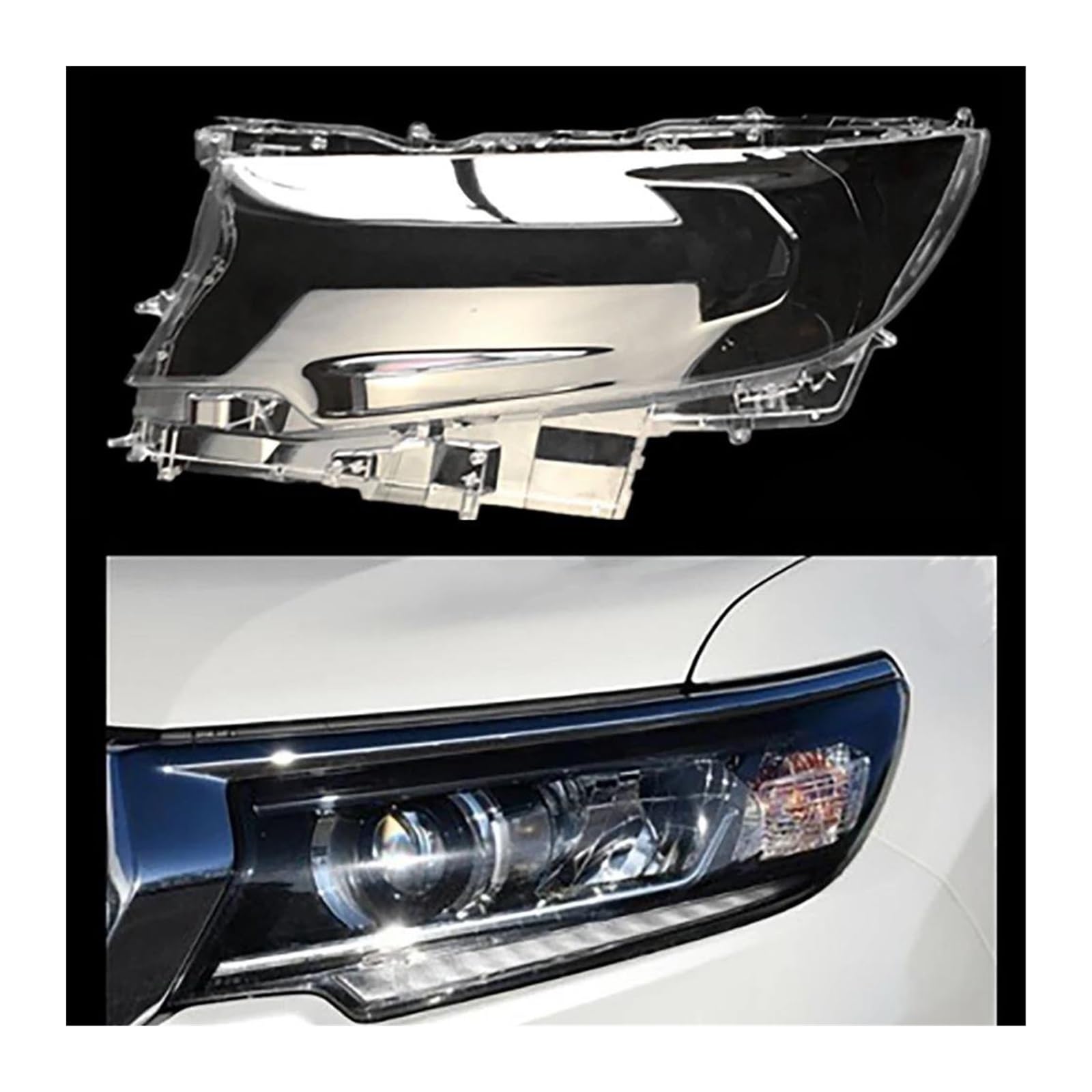 Amazon.co.jp: に適合する プラド 2017 2018 2019 に適合する ヘッド